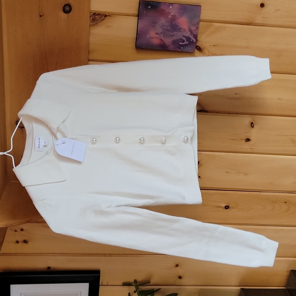 NEW Revolve Song of Style Wool Blend Cardigan - Picture 1 of 4